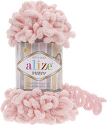 Alize Νήμα Πλεξίματος Puffy 340 Powder Pink