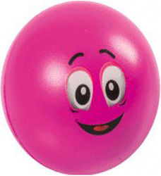 Ball fun antistress face fuchsia 1027357