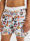 Roulle Men's Swimwear Shorts Multicolour with Patterns