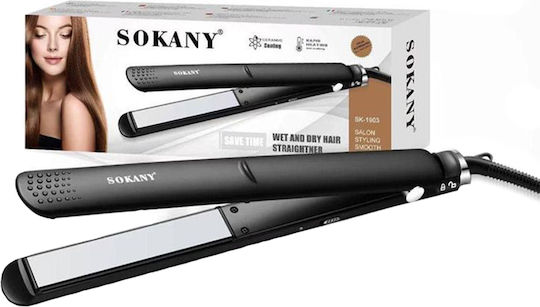 Sokany SK-1903 Πρέσα Μαλλιών με Κεραμικές Πλάκες
