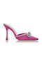 Sante Thin Heel Mules Fuchsia