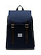 Herschel Retreat Small Fabric Backpack Navy Blue 15lt