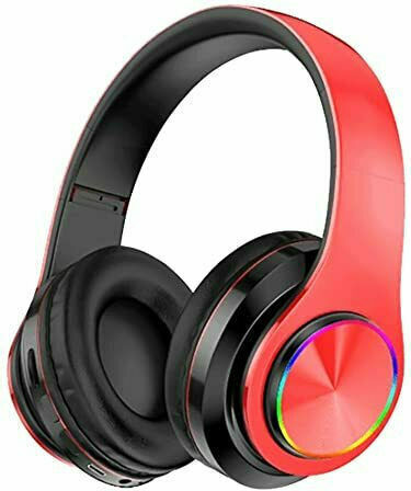 B39 Wireless / Wired On Ear Headphones Red