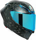 AGV Pista GP RR Futuro Forgiato/Elettro Iridium Motorradhelm Volles Gesicht DOT 1450gr