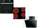 Whirlpool OAS KC8V1 BLG + AKT 8090 NE + AKR 62F LT K Εντοιχιζόμενο Σετ Οικιακών Συσκευών