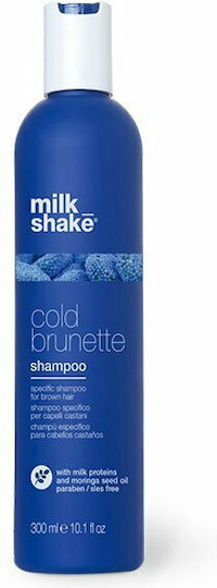 Milk Shake Cold Brunette Σαμπουάν Αναδόμησης/Θρέψης & Ενυδάτωσης για Βαμμένα Μαλλιά 300ml