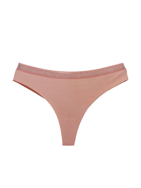 CottonHill Women's Brazil Seamless Pink