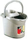 Sidirela Mop Bucket with Squeezer Plastic Stella White