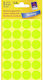 Avery Small Adhesive Labels in Silver Color 18mm
