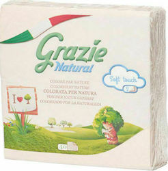 Grazie Natural 40 Napkins