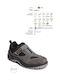 Cofra Auge Suede Low Safety Gray S1 with Certification SRC
