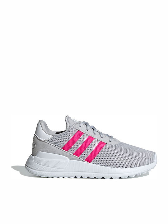 adidas gazelle silver green womens adidas Girls' Little Kid & Big Kid Racer TR Running Shoes | Grey/Cyan/White | Size 7