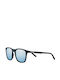 Zippo Sunglasses with Black Plastic Frame and Blue Lens OB113-04