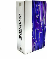 Half Moon Mods The Swirl V2 Box Mod USA Blue