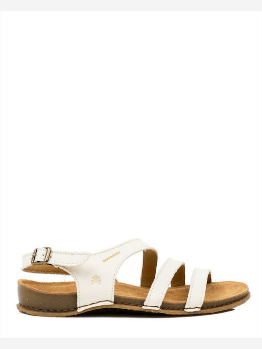 Women's sandals EL NATURALISTA PANGLAO N5811B WHITE WHITE White