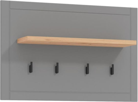 Fylliana Valencia Дървена Стенна Закачалка С 4 Места 86.5x19.5x57см Fylliana Valencia Дървена Стенна Закачалка С 4 Места 86.5x19.5x57см