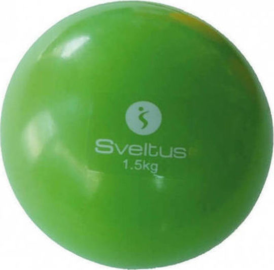 Sveltus 102143 Ball Toning 1.5kg in Green Color