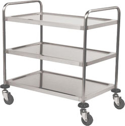 Karamco Commercial Kitchen General Use Cart H76xW76xD38cm