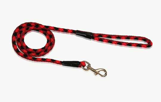 Pet Interest Каишка/Водач за Куче Каишка Black Fire Фин среден в Червен цвят 1.2m x 1cm