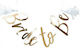 Ginger Ray Girlande für Party 1,5 cm