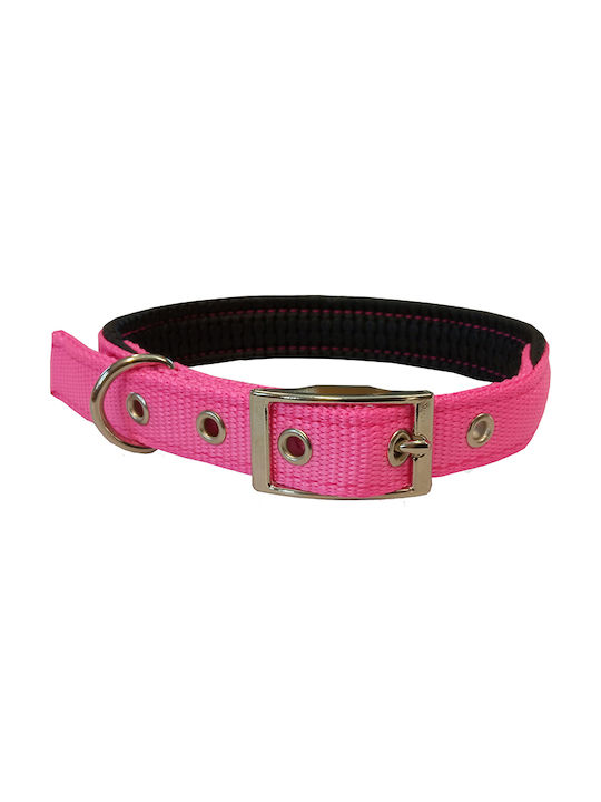 Pet Interest Neoprene Standard Dog Collar Hot Pink XXLarge 25mm x 60cm 3040-2XL