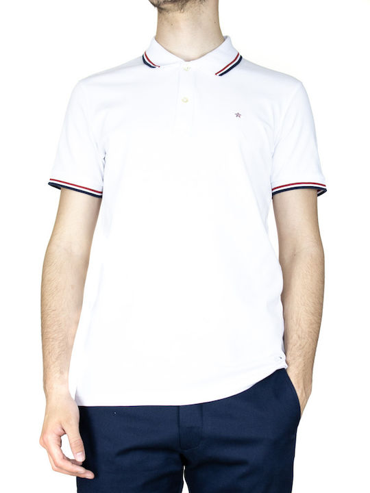 Celio Necetwo Ανδρικό T-shirt Polo Λευκό