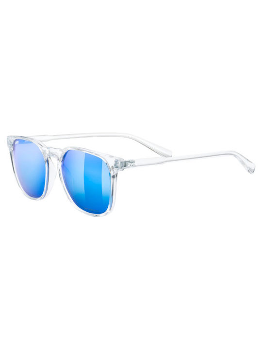 Uvex LGL 49 P Sunglasses with Clear Plastic Frame S5320999940