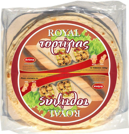 Royal Tortilla Wheat Tortilla 20cm 320gr 8pcs
