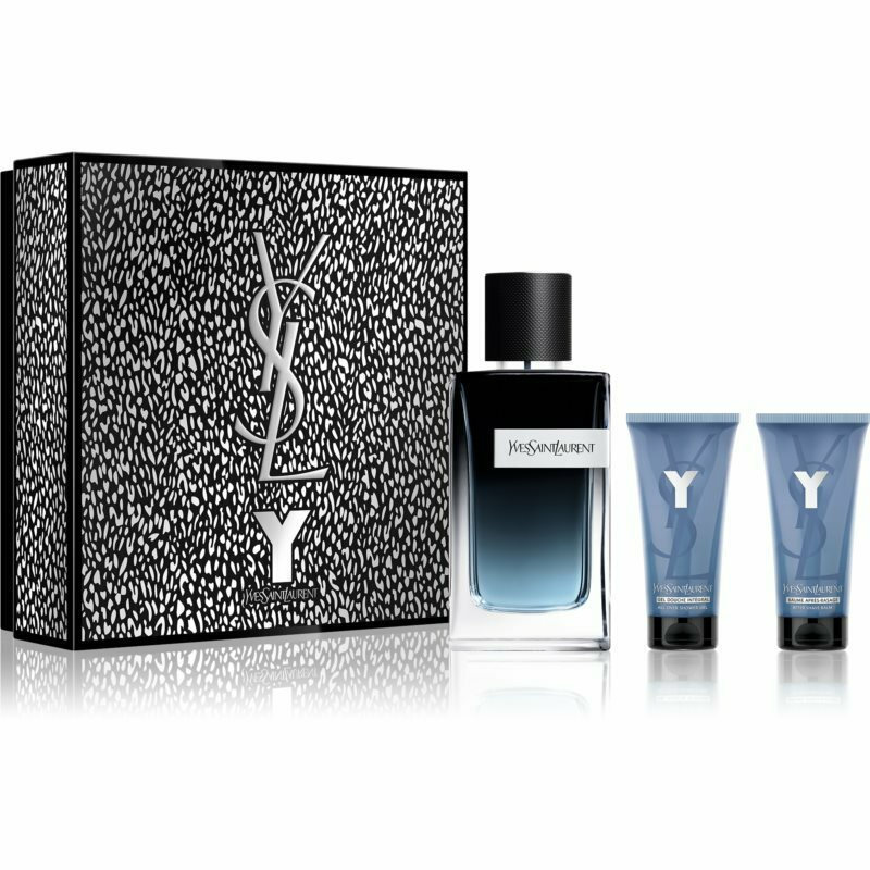 Ysl Y Eau de Parfum 100ml, Shower Gel 50ml & After Shave Balm 50ml