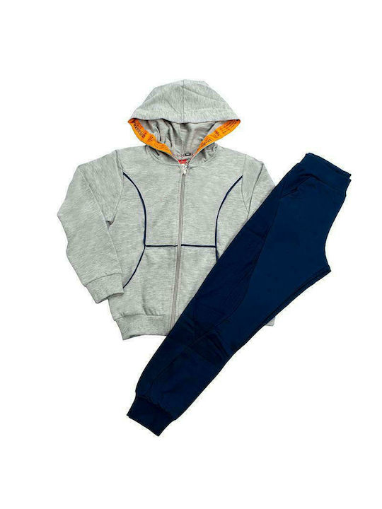 Joyce Kids Sweatpants Set Gray 2pcs