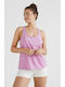 O'neill Women's Athletic Blouse Sleeveless Pink