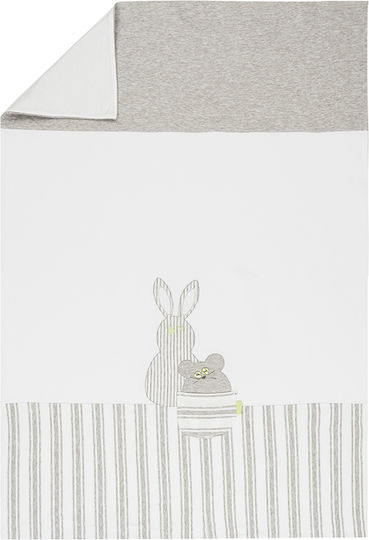 Ellepi Blanket Nursery Swaddling Blankets Cotton Beige 55x80cm