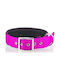 Pet Interest Neoprene Standard Κολάρο Σκύλου Hot Ροζ XLarge 25mm x 55cm