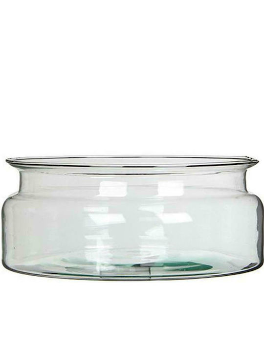 Atmosphera Glass Decorative Bowl Mathew 24x24x10cm