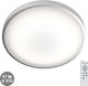 Ledvance Orbis Deckenleuchte 31cm Silber mit Integrierter LED und Fernbedienung