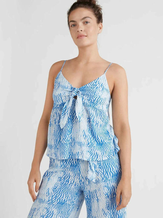 O'neill Damen Sommer Bluse mit Trägern Hellblau