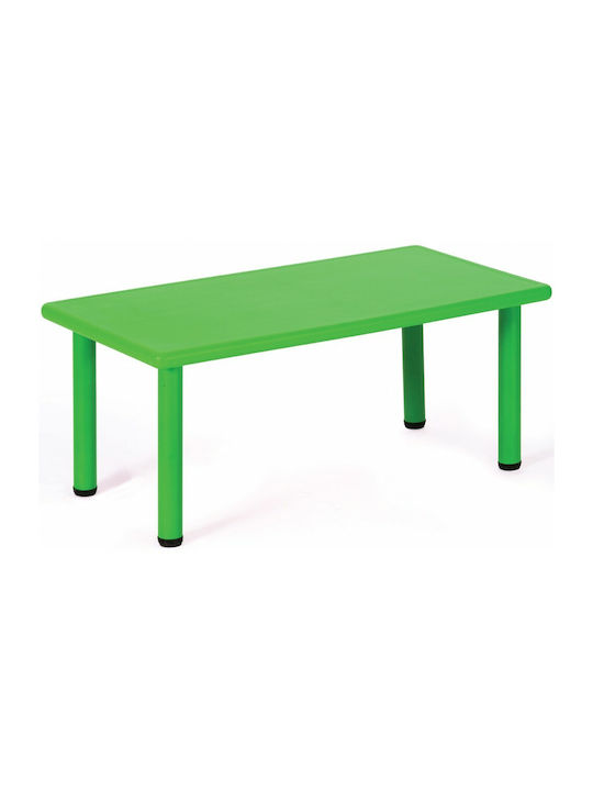 Rec Kindertisch aus Plastik Grün