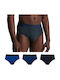 Ανδρικά Σλιπ Navy Blue / Blue 3Pack