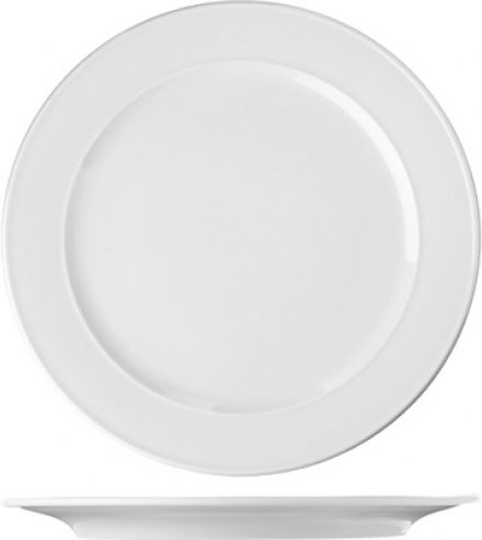 G.Benedikt Excellency Plate Desert made of Porcelain White with Diameter 15cm 6pcs