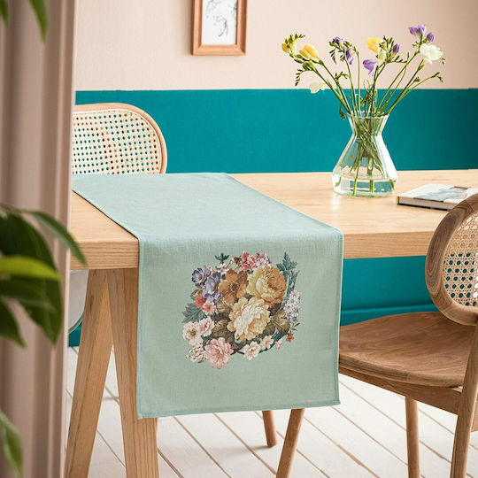 Gofis Home Runner Jocasta 414 Turquoise 40x150cm Gofis Home Runner Jocasta 414 Turquoise 40x150cm