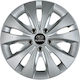 Jestic Set Capace De Roți Auto Storm X Compatibilitate Subaru 4 Bucăți 15 Argintii
