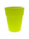 Viomes Linea Pot Plastic Lime Green 25x25x34cm.