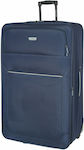 Diplomat ZC3002 Μεγάλη Βαλίτσα με ύψος 84cm σε Μπλε χρώμα