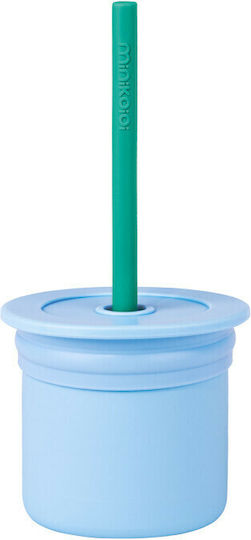 Minikoioi Plastic Kids' Food Container Blue