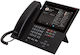 Auerswald COMfortel D-600 Verkabelt IP-Telefon mit 6 Linien in Schwarz