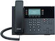 Auerswald COMfortel D-210 Verkabelt IP-Telefon mit 3 Linien in Schwarz