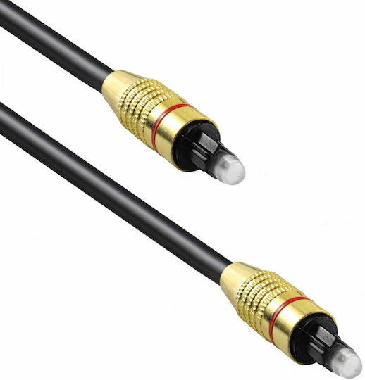 Optical Audio Cable TOS male - TOS male Μαύρο 1.5m (18359)