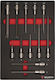 Wurth Long Socket with Motor Allen, Torx and Socket 1/2'' Set 12pcs