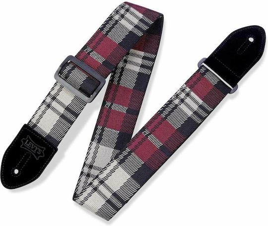 Levys MC8VIN Print Series Garnet Plaid