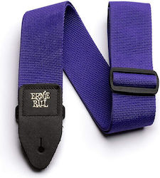 Ernie Ball Polypro Strap for Guitar Purple